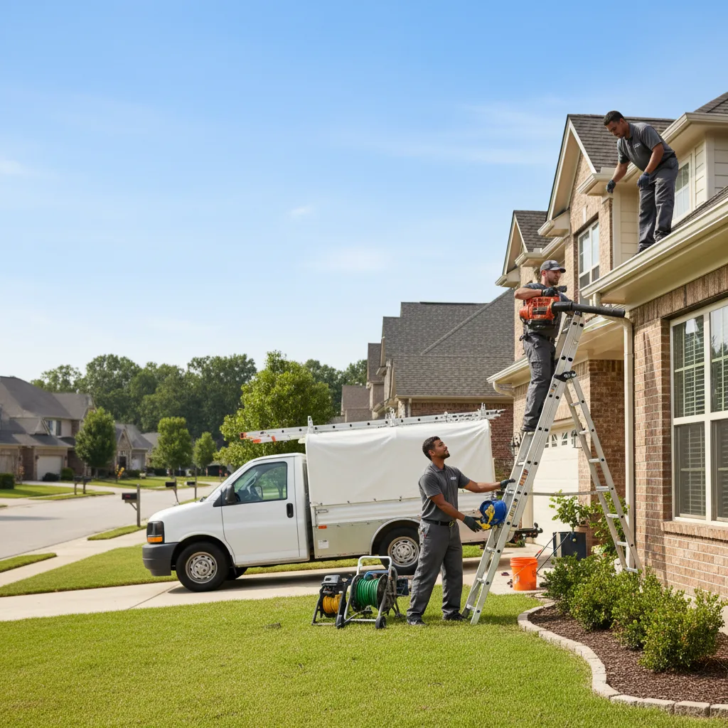 Home Gutter Service in Throckmorton, TX near me